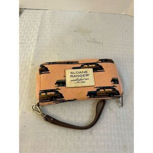 Zipper Wristlet‎ Sloane Ranger Surfer Vans  7x4"